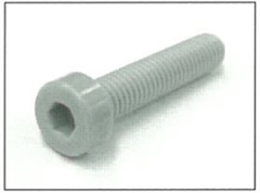 Bu lông 6 cạnh chìm đầu mỏng (Nhựa Peek) (PK-LH)