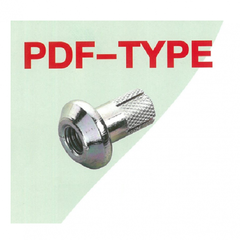 Bu lông nở đóng dạng nấm PDF-Type