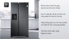 Tủ lạnh Samsung Inverter 635 lít RS64R5301B4/SV