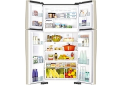 Tủ lạnh Hitachi Inverter 509 lít Multi Door R-FW650PGV8 GBK