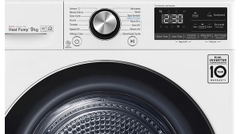Máy sấy bơm nhiệt LG 9 Kg DVHP09W