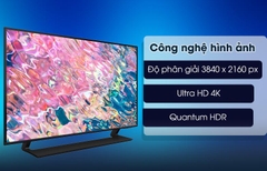 Smart Tivi QLED 4K 65 inch Samsung QA65Q60B