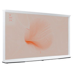 Smart Tivi Kiểu Chữ Có Chân The Serif QLED Samsung 4K 55 inch QA55LS01T