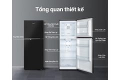 Tủ lạnh Hisense Inverter 205 lít RT256N4EBN