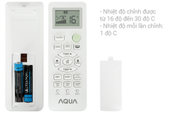 Máy lạnh Aqua Inverter 1 HP AQA-RUV10RB