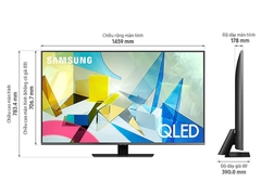 Smart Tivi QLED Samsung 4K 55 inch QA55Q80T