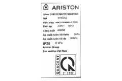 Máy nước nóng trực tiếp Ariston 4500W AURES PREMIUM 4.5P
