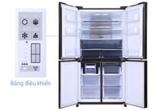 Tủ lạnh Sharp Inverter 572 lít SJ-FX640V-SL