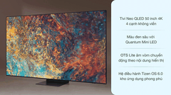 Smart Tivi Samsung 4K Neo QLED 55 inch 55QN90BA