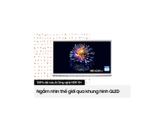 Smart Tivi Kiểu Chữ I Có Chân The Serif QLED Samsung 4K 55 inch QA55LS01BA