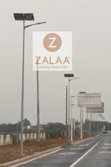 Đèn đường năng lượng mặt trời mã số ZXY-150S độ cao 6-8m (rời thể) ZALAA