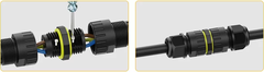 Đầu Nối Điện Chữ T Chia 3 Cổng M20T-3P Chống nước, Ngoài trời IP68 - Linh kiện đèn led Zalaa