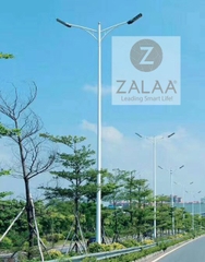 Cột đèn sử dụng đèn năng lượng mặt trời mã ZCD01 - Cao 4-10m