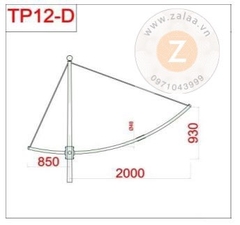 Cần đèn cao áp, đèn đường theo thiết kế ZALAA