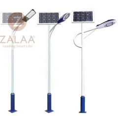 Cột đèn sử dụng đèn năng lượng mặt trời mã ZCD01 - Cao 4-10m