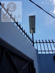 Đèn năng lượng mặt trời liền thể vỏ nhôm 100W mã ZLT-100S Zalaa