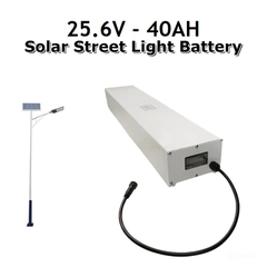 Bộ lưu điện đèn năng lượng mặt trời LiFePo4 25.6V-40AH cho dự án chiếu sáng Zalaa Battery Lithium Solar Street light