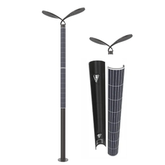 Cột Đèn Năng Lượng Mặt Trời Dọc Vertical Solar Light ZSR-11 20W H3,5M