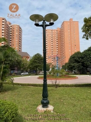 Cột đèn trang trí công viên sân vườn BANIAN các mẫu bóng đèn, mã số ZCV-3303 ZALAA