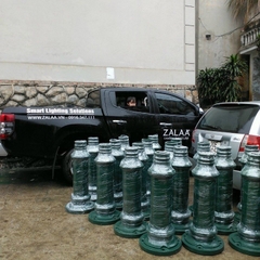 Cột Đèn Chiếu Sáng và Trang Trí Cảnh Quan Sân Vườn Công Viên ZALAA ZCSV-001 Cao 3-5m