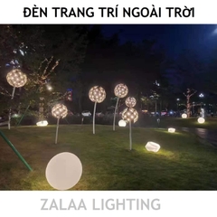 Cột Đèn LED ZALAA Kiểu Dáng Bông Hoa Bồ Công Anh ZCSV-Dandelion