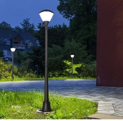 Cột Đèn Năng Lượng Mặt Trời ZALAA cao từ 1m-2m5 ZG-GGD0203-1-4.5W chiếu sáng cảnh quan ngoài trời