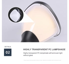 Cột Đèn Năng Lượng Mặt Trời ZALAA cao 2m6 ZG-GGD0203-3-13.5W Chiếu sáng cảnh quan công viên