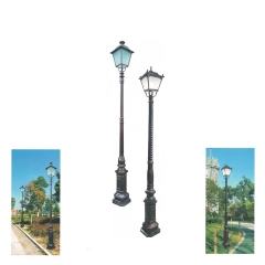 Cột Đèn Sân Vườn Tân Cổ Điển Kiểu Dáng Châu Âu 1 Bóng | ZSV-GLP EU001B - Garden Light Pole Style European Neo Classical