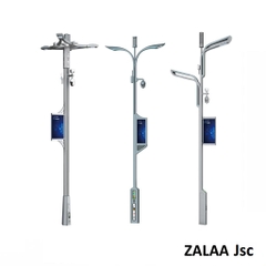 Cột Đèn Thông Minh Zalaa Dành Cho Dự Án Hướng Smart City | ZSP OEM 03