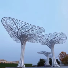 Cột Đèn ZALAA Kiểu Tán Cây Xanh Khổng Lồ RGB đổi màu chiếu sáng khu trung tâm, công viên - LED Motif Light