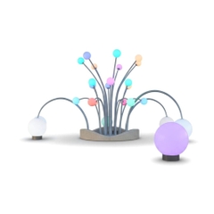 Cột Đèn Trang Trí Nghệ Thuật ZALAA Art Hình Cây Quả Cầu Artistic Tree | ZCV-ART 001