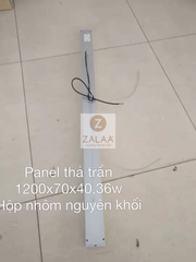 Đèn Panel thả trần khung nhôm 70x1200x40 36W ZALAA