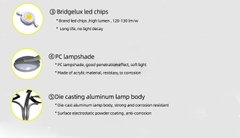 Đầu Đèn LED Sân Vườn Công Viên Hiện Đại Hướng Smart City ZAT-1051 ZALAA Công Suất 20W-60W Phù Hợp Cột 3-6M