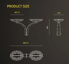 Đầu Đèn LED Sân Vườn Công Viên Hiện Đại Hướng Smart City ZAT-1051 ZALAA Công Suất 20W-60W Phù Hợp Cột 3-6M