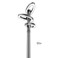 Đầu Đèn LED Sân Vườn Công Viên Hiện Đại Hướng Smart City ZAT-1053 ZALAA Công Suất 60W-90W Phù Hợp Cột 3-6M