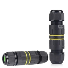 Đầu Nối Điện Cút Điện 2 Đầu E-Weichat M20-3P Chia 2 3 4 PIN Chống nước, Ngoài trời IP68 - Linh kiện đèn led Zalaa
