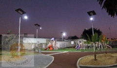 Đèn đường led năng lượng mặt trời dự án