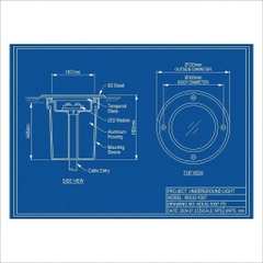 Đèn LED Âm Đất Tròn Inox 304 Kính Cường Lực 1W-3W IP68 Chống Nước - ZALAA OEM/ODM Underground Light