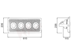 Đèn pha led chống cháy nổ 200w Zalaa