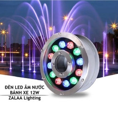 Đèn Led Âm Nước Bánh Xe từ 6W đến 18W - Chất Lượng Cao