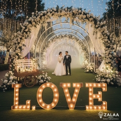Đèn Chữ Khung Hộp Marquee Lights ZALAA OEM cho Sự Kiện, Lễ hội, Wedding, Sân khấu