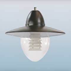 BÓNG ĐÈN JEBI - Đầu Đèn Trang Trí Công Viên /Cảnh Quan Sân Vườn cho cột từ 3-10m