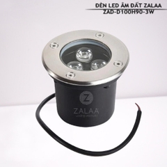 Đèn Led Âm Đất 3W Mã sản phẩm ZAD-D100H90-3W