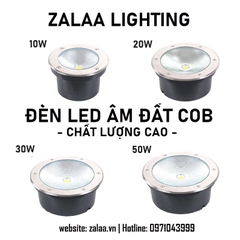 Đèn LED Âm Đất Chip COB từ 10W đến 50W