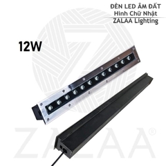 Đèn Led Âm Đất Chữ Nhật từ 3W đến 24W