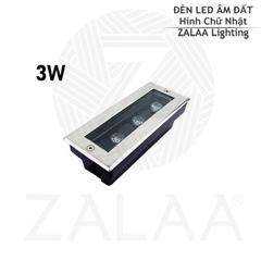 Đèn Led Âm Đất Chữ Nhật từ 3W đến 24W