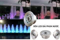 Đèn LED Bánh Xe Đài Phun Nước ZYTPL-S1-D220/50-9RGB ZALAA 9W đổi màu