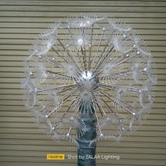 Đèn LED Bông hoa Bồ Công Anh Dandelion đường kính 1.5m, nhiều màu RGB - Giải pháp chiếu sáng cảnh quan kiểu mới
