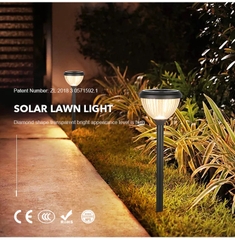 Đèn LED Cắm Đất Chiếu Sáng Bãi Cỏ Năng Lượng Mặt Trời 2023 ZALAA ZG-CPD0705