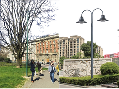 Đèn LED Chiếu Sáng Công Viên, Trang Trí Cảnh Quan ZAT-1039 20-60W H3-6M ZALAA